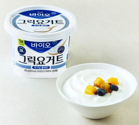 매일바이오 그릭요거트 무가당 플레인, 400g, 1개